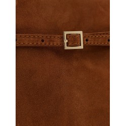 Mini Tote Du Jour suede shoulder bag