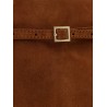 Mini Tote Du Jour suede shoulder bag