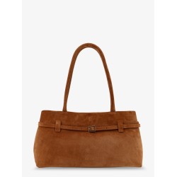 Le Cambon East West suede shoulder bag