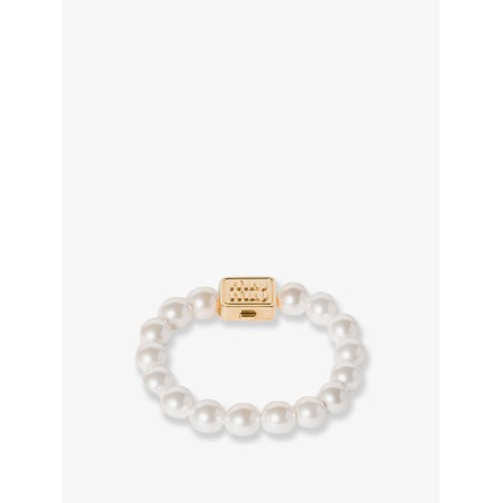Metal and perals bracelet