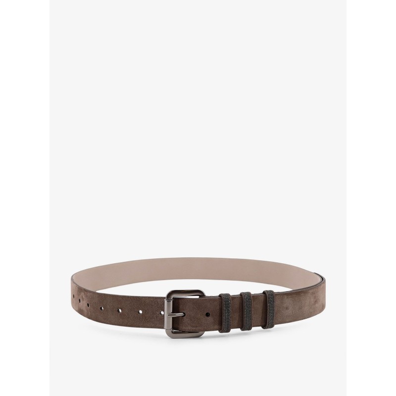 Suede belt