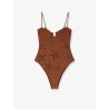 Medea One-Piece Swimsuit with Strass Starfish Motif