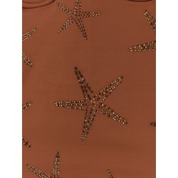 Medea One-Piece Swimsuit with Strass Starfish Motif