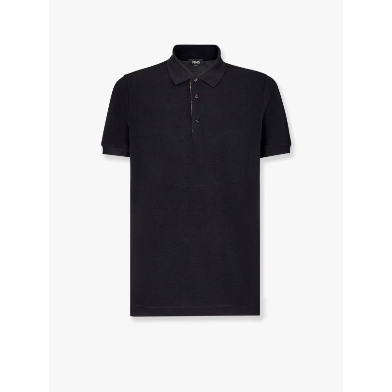 Cotton piquet polo shirt