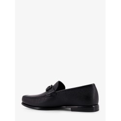 Crown leather loafers