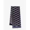 Silk and cashmere scarf
