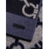 Silk and cashmere scarf