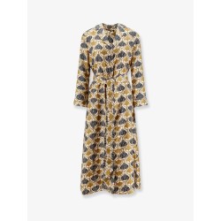 Albert multicolor silk dress