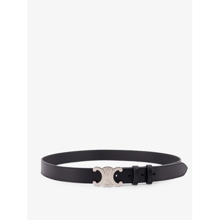 Leather Triomphe belt