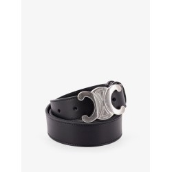Leather Triomphe belt