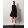Beber taffeta short dress