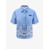 Bandana cotton and linen shirt