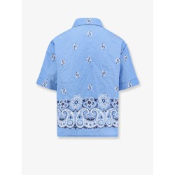Bandana cotton and linen shirt