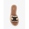 Lympia rafia sandals