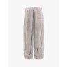 Printed silk trouser