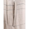 Printed silk trouser