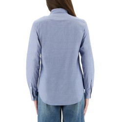 SHIRT WITH EMBROIDERED LOGO