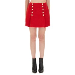 WOOL MINI SKIRT