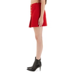 WOOL MINI SKIRT
