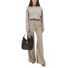 STRETCH SILK SATIN SHIRT