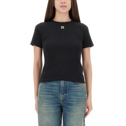 RIBBED COTTON T-SHIRT