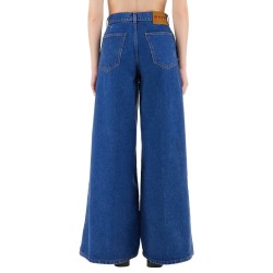 DENIM WIDE LEG JEANS