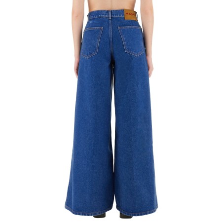 DENIM WIDE LEG JEANS