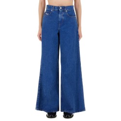 DENIM WIDE LEG JEANS