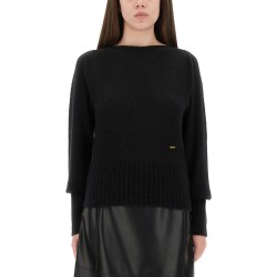 BOAT-NECK SWEATER