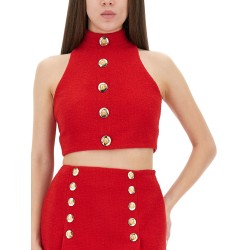 WOOL CROP TOP