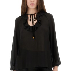 RUFFLE BLOUSE