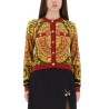 BAROQUE SILK KNIT CARDIGAN
