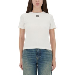 RIBBED COTTON T-SHIRT