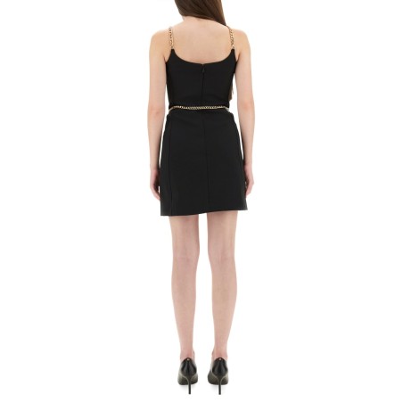 BUSTIER MINIDRESS WITH BELT