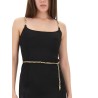 BUSTIER MINIDRESS WITH BELT