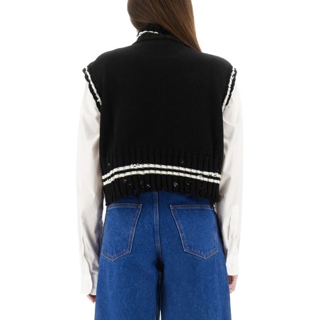 SHORT COTTON VEST