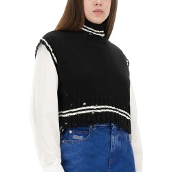 SHORT COTTON VEST