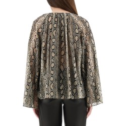 ANIMAL PRINT BLOUSE