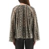 ANIMAL PRINT BLOUSE