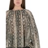 ANIMAL PRINT BLOUSE