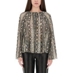 ANIMAL PRINT BLOUSE