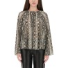 ANIMAL PRINT BLOUSE