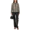 ANIMAL PRINT BLOUSE