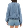 DENIM BOMBER JACKET