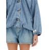 DENIM BOMBER JACKET