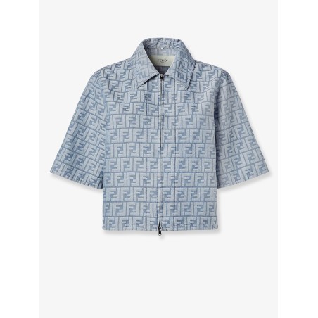 FF cotton and linen shirt/jacket