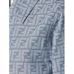FF cotton and linen shirt/jacket