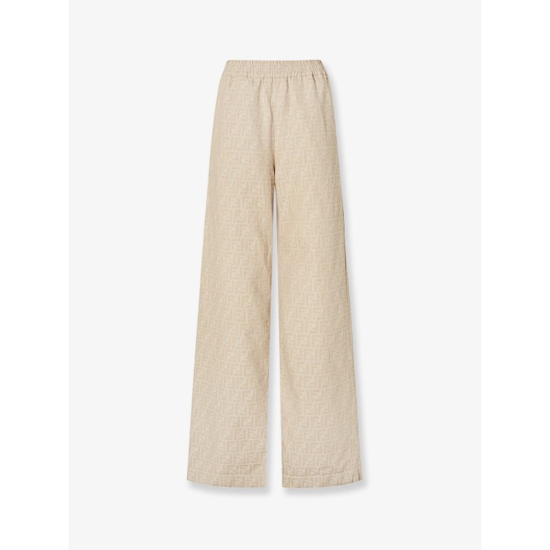 FF cotton and linen trousers