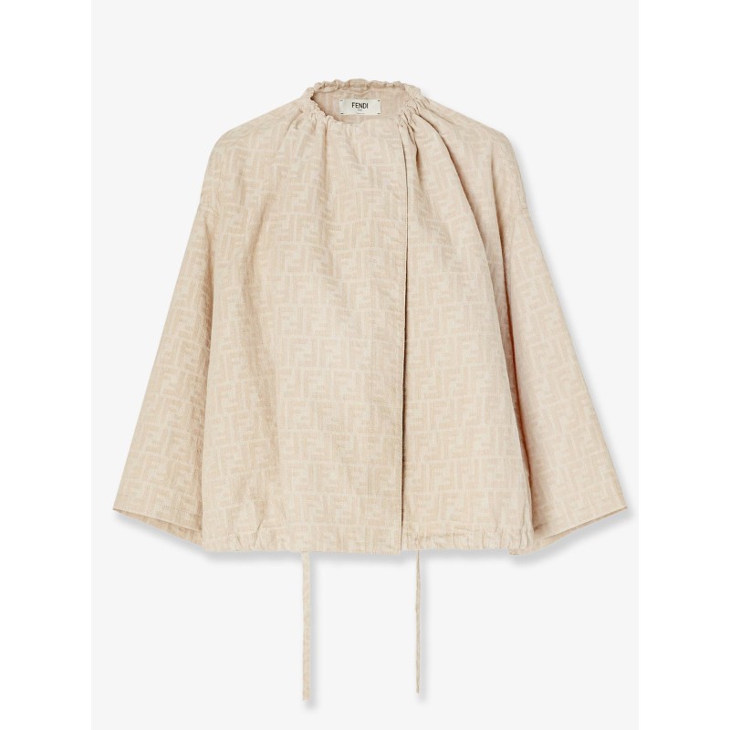 FF cotton and linen jacket