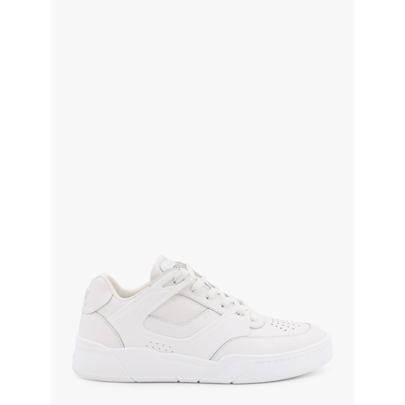 CT-09 leather sneakers with mesh inserts
